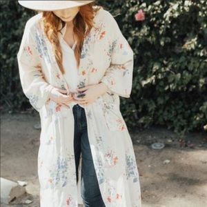 Cjla Floral korie kimono